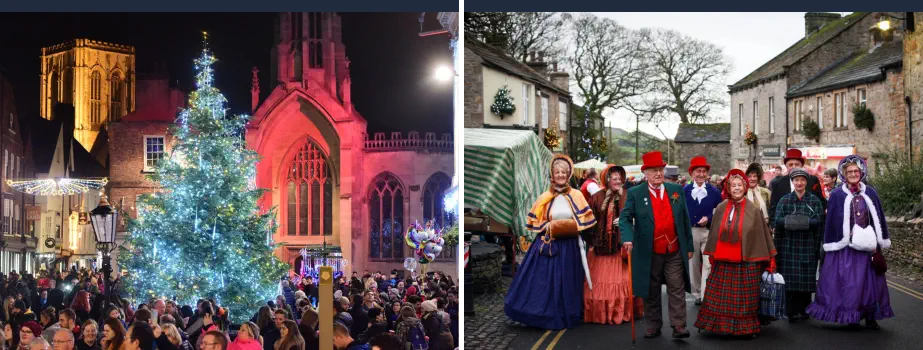 Cuáles son los Mejores Sitios para Viajar en Navidad - York y Festival Dickensiano de Grassington