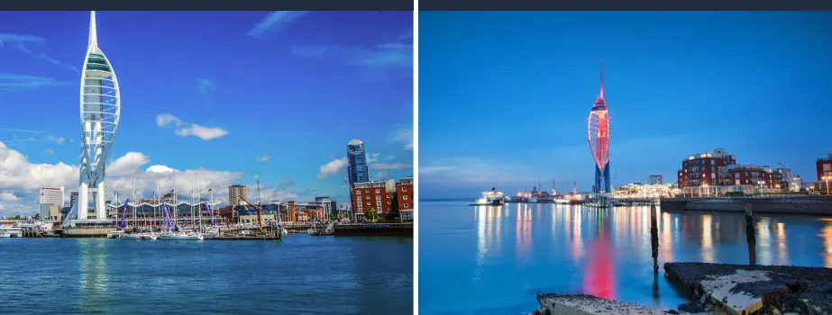 Los Mejores Puertos de las Islas Británicas - Portsmouth en Inglaterra