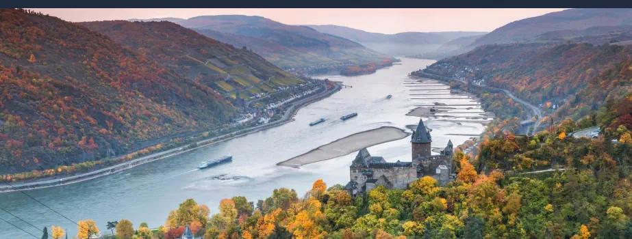 Los Mejores Viajes en Solitario Baratos - El Rin en Otoño
