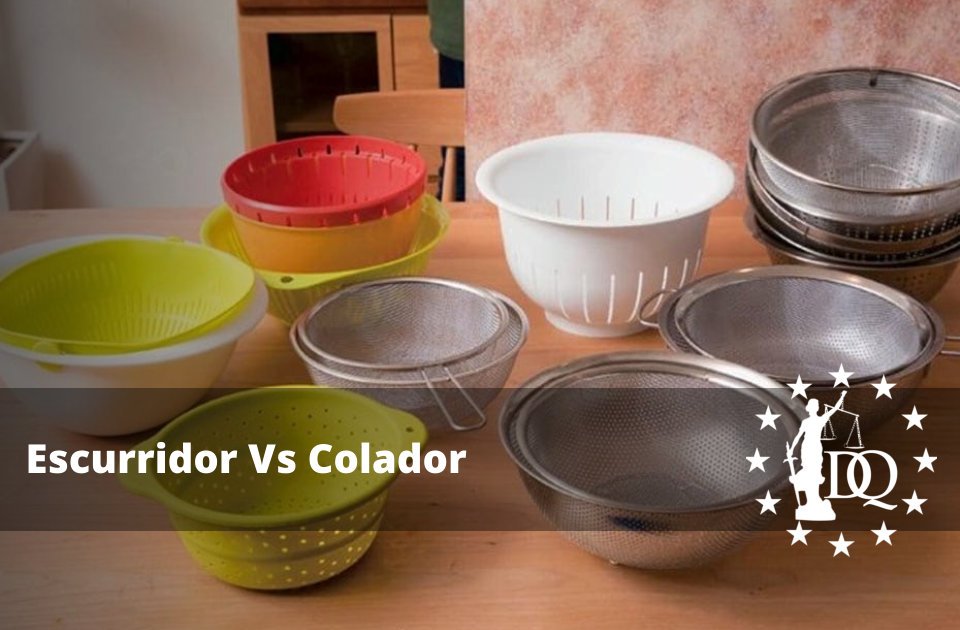 Escurridor Vs Colador