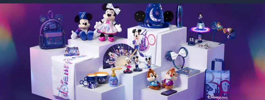 Viajar a Disneyland Paris en su 30 Aniversario - Merchandising