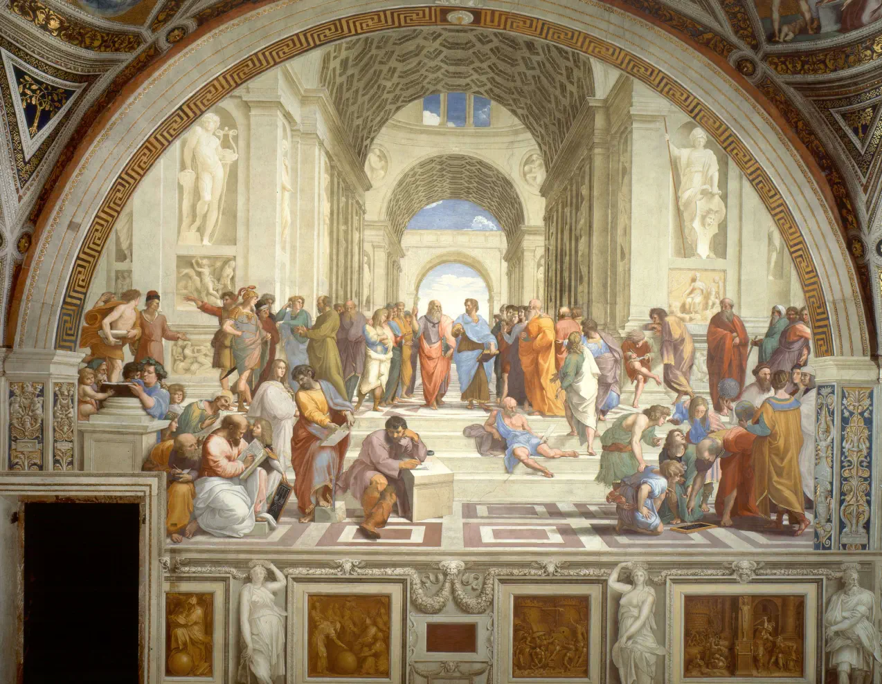 La Pintura en el Renacimiento - La Escuela de Atenas