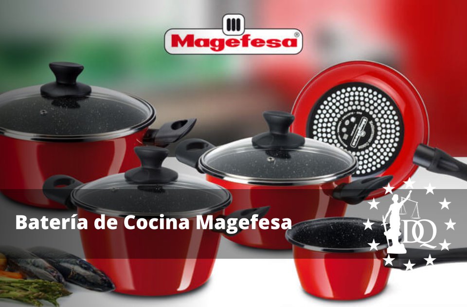 Batería de Cocina Magefesa Acero Inoxidable