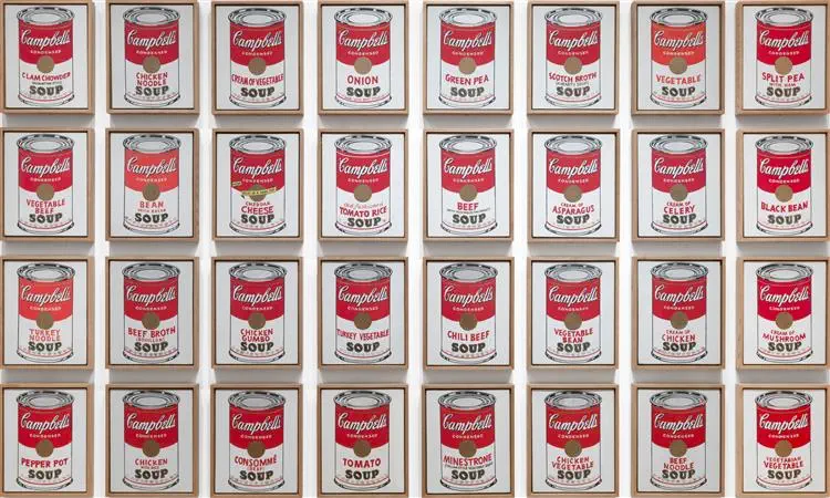 Pop Art - Latas de Sopa Campbell Andy Warhol