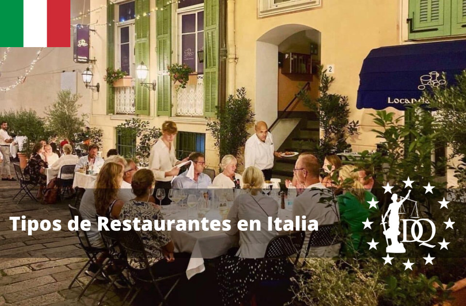 Tipos de Restaurantes en Italia